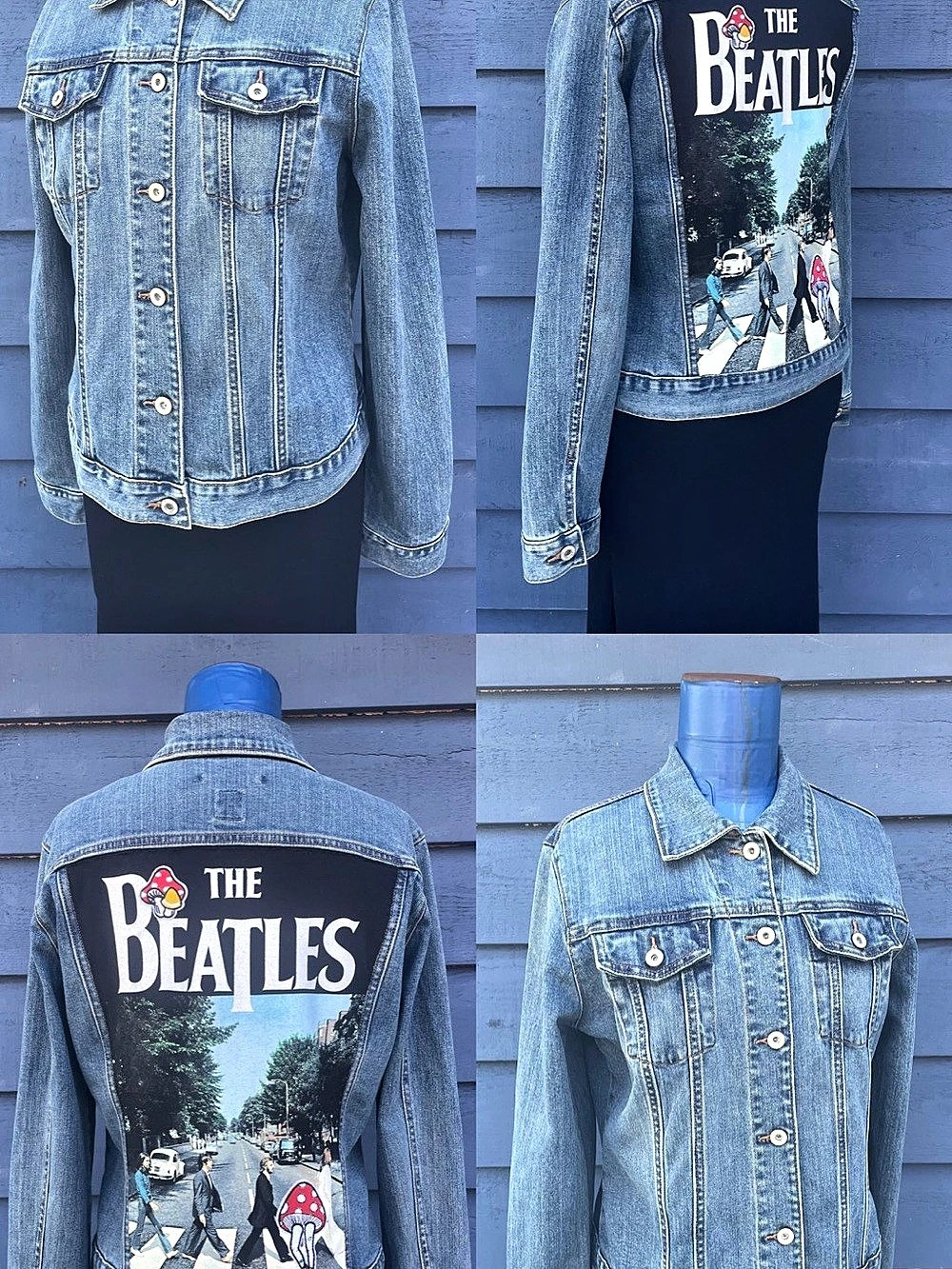 Beatles Graphic Denim Jacket